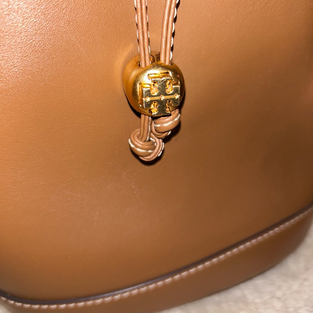 Tory Burch T Monogram Bucket Bag - Picture 11 of 16